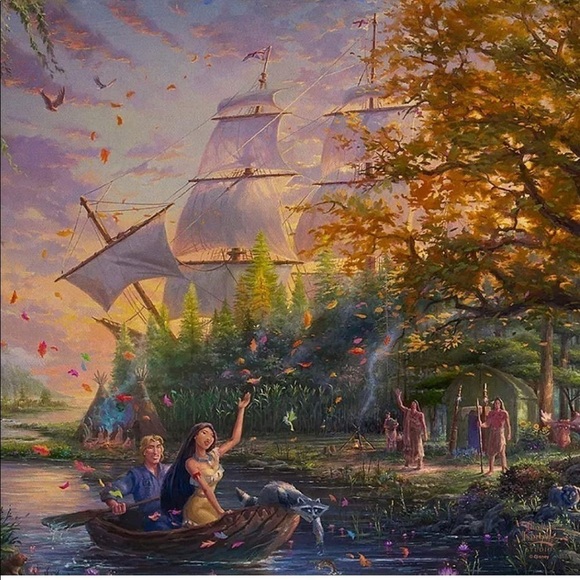 4 in 1 Multipack - Thomas Kinkade - Disney Dreams Collection - Picture 5 of 7